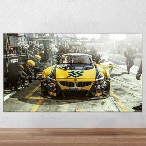 Sports Car Poster Home Decoration Canvas Paintings Car Pictures Wall Art for Living Room Home Decor Frame