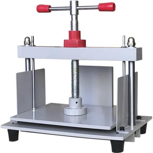 Manual Flat Paper Press Machine For Photo Books, Invoices, Checks, Booklets, Nipping Machine