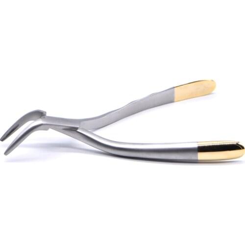 Dental root fragment minimally invasive tooth extraction forcep toothdental instrument Curved Maxillary and mandibular teeth