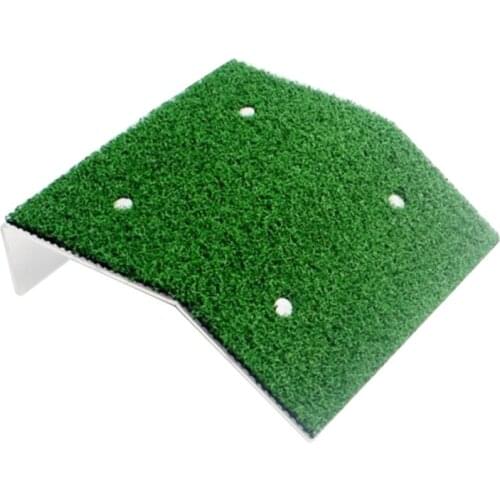 D0AC Turtle Basking Drying Platform Suction Cup Tortoise Climbing Ladder Simulated Lawn Landscaping for Reptile Fish Tank