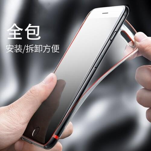 Ultra Thin Soft Clear Silicone TPU Cases Back Cover For iPhone 6 6S 7 8 Plus X XS SE 2020 Plated Case Fashion