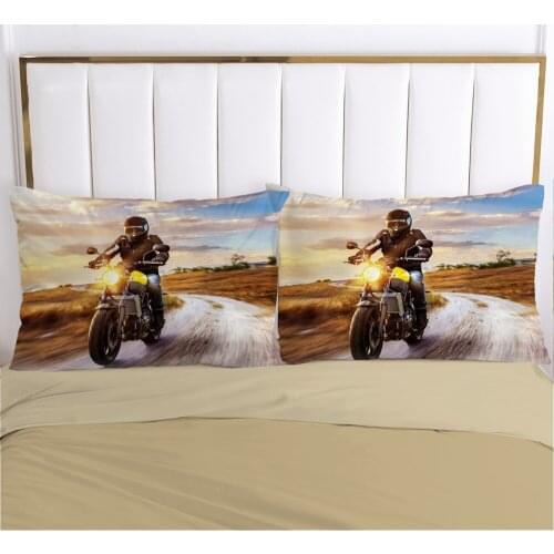 1pc Car Pillow cover Pillow case Bedding Pillowcase Pillowcovers decorative 50x70 50x75 3D Print dusk