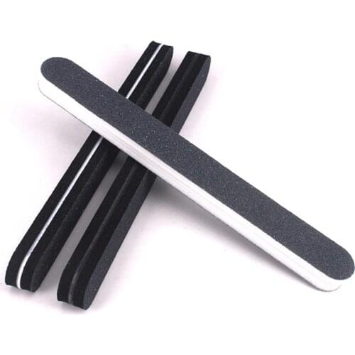 1pcs Double Side Nail files buff 100/180 Colorful Sanding Sponge Nail Buffer Block for UV Gel Nail Polish DIY Nail Art
