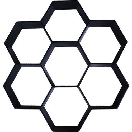 1PC Garden Concrete Molds Paving Brick For DIY Plastic Path Maker Mold Paving Cement 30*30*4cm