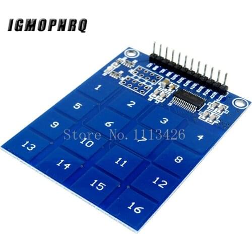 10pcs TTP229 16 Channel 16 Way Digital Capacitive Switch Touch Sensor Module
