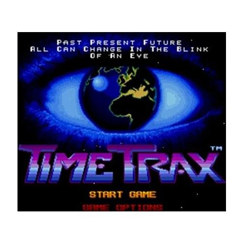 Time Trax 16 bit Big Gray Game Card For NTSC Game Player Drop Shipping