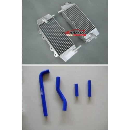 Alu Radiator for 2001-2005 YAMAHA YZ250F 2001 2002 2003 2004 2005 /WR250F 2001-2006 + Hose