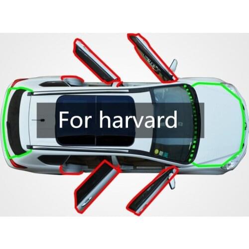 For apply to harvard H6 coupe/H1 / H2S/H5 and H7 / h8/21 dated H9suv car door sound insulation and sealing strip
