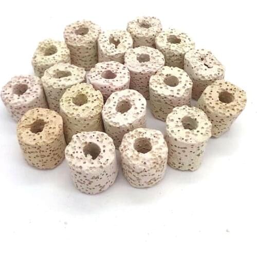 100g 25pcs Aquarium Filter Natural Minerals Ring for Aquarium Filtration Biological Ring Baterial House Fish Tank Filter Media