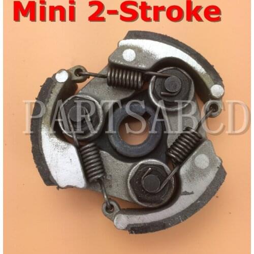 PARTSABCD Pocket bike 47cc 49cc clutch 2 stroke two stroke mini atv mini bike