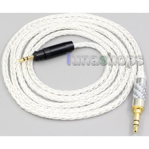 LN006536 8 Core Silver Plated OCC Earphone Cable For Ultrasone Performance 820 880 Signature DXP PRO STUDIO