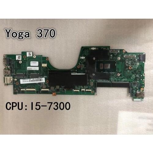 Original laptop Lenovo ThinkPad Yoga 370 Motherboard main board CPU i5-7300 FRU 01HY157