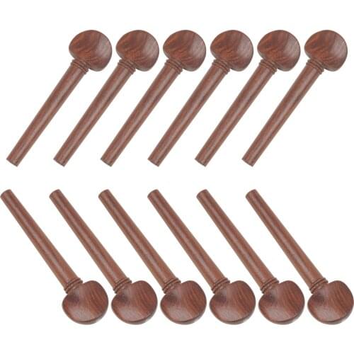 OUD Pegs Mahogany Pegs with Persian Eye Pegs Set for Oud 12pcs
