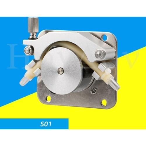 Peristaltic pump stepper motor high precision self-priming viscous pump stainless steel liquid pump mute automatic circulation