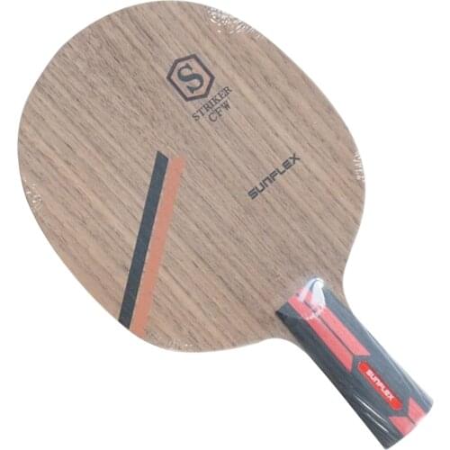 SUNFLEX STRIKER CFW Table Tennis Blade 5 Ply wood 2 Ply Carbon Fiber Ping Pong Blade for Table Tennis Racket