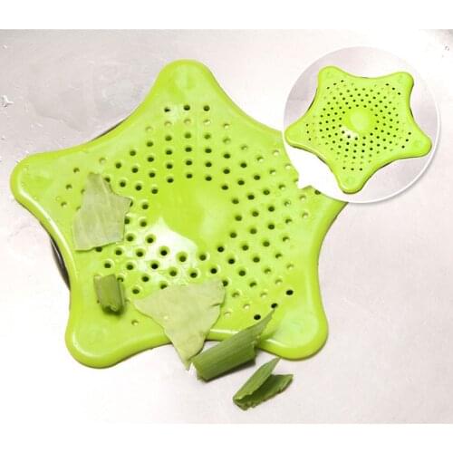 Starfish Style Kitchen Sink Strainer Bath Basin Hair Filter Floor Sewer Drain
