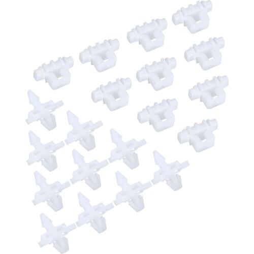 10Sets TRIM PANEL CLIP SEITENLEISLEN CLIPS A0019884981 A0019885181 Fairings Clamps Fairings For W124 S124 W201