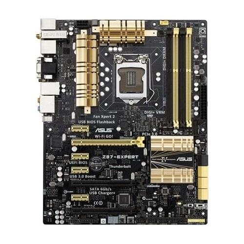 For ASUS Z87-EXPERT Desktop motherboard DDR3 1600 LGA 1150 SATA 3 22nm USB2.0 Micro ATX Motherboard