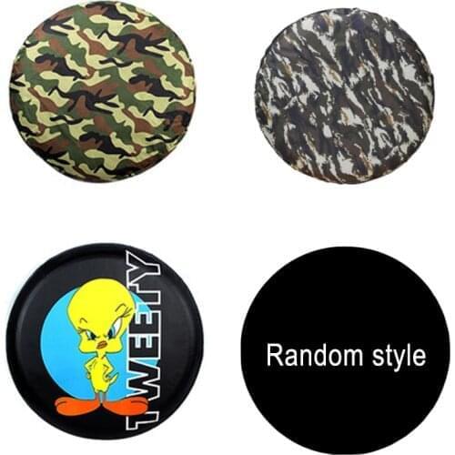 1Pcs 14" 15" 16" 17" Inch PU PVC Leather Spare Wheel Tire Cover Case Bag Pouch Protector car tyres 14 inch For Jeep Hummer