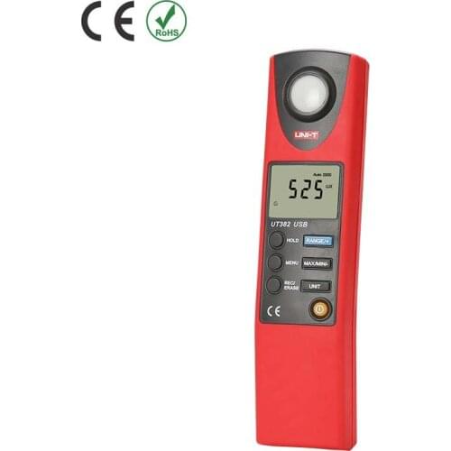 UNI-T UT382 UT-382 LCD Display Digital Lux Meter Light Meter Luxmeter Tester Illuminometer
