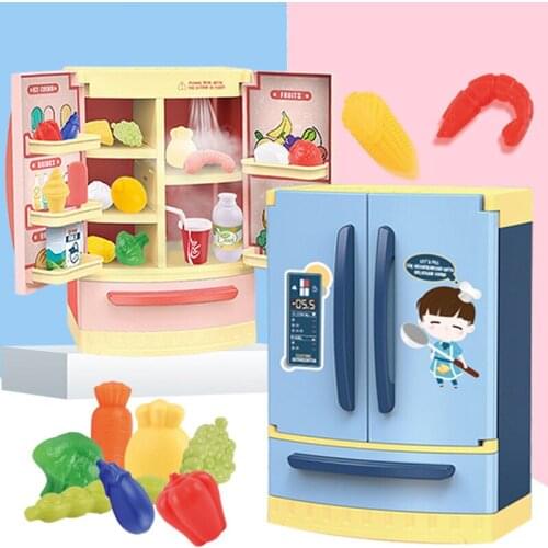 Children Pretend Play House Toy Simulation Refrigerator Washing Machine Rice Cooker Kitchen Toy Mini Gift Toy for Kids Girls