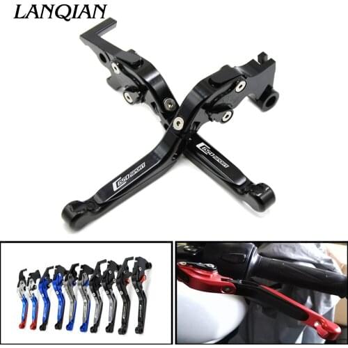 For BMW C650 Sport Levers CNC Aluminum Motorcycle Clutch Brake Lever Adjustable Extendable Motorbike Clutch Levers
