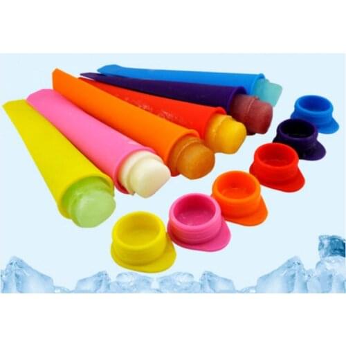 Food grade silicone molds for ice cream,Homemade popsicle mold,ice cream tools ice cream sticks tube
