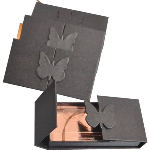Wholesale False eyelashes package box Makeup eyelash packaging custom logo Faux Cils 25mm mink lashes Magnetic case bulk vendor