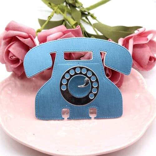 YPP CRAFT Desk phone Metal Cutting Dies for DIY Scrapbooking Stamp/photo album Decorative Embossing DIY Paper Cards