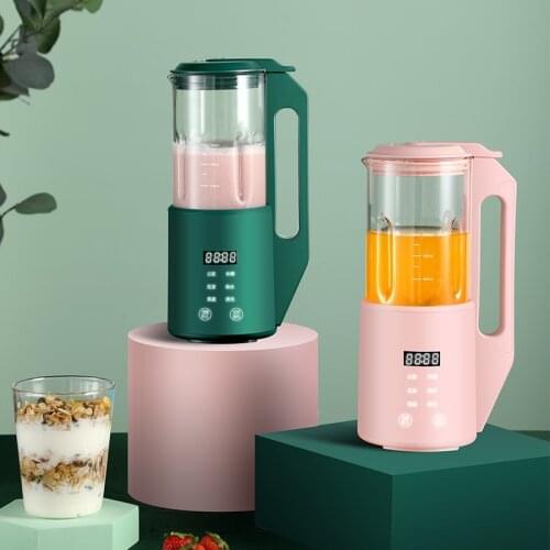 Multifunctional Mini Soymilk Machine 350MLVisualization Pulping Filter-free Milkshake Rice Cereal Food Supplement Machine Juicer