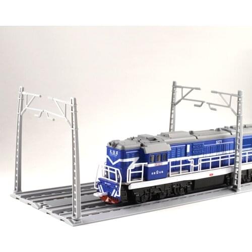 Simulation 1:87 Train Model Alloy Toy Train Sound and Light Childrens Toy Car Steam Locomotive Dongfeng Train