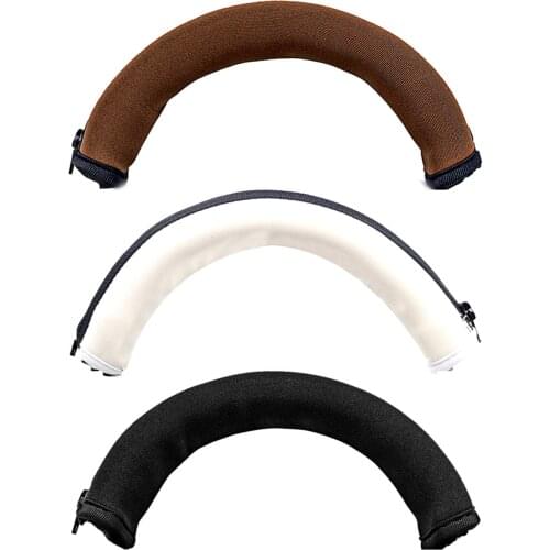 Headband Cushion Pads Bumper Cover Zipper Replacement for Corsair Virtuoso RGB Wireless SE Gaming Headphones