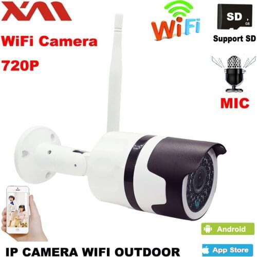 XM 720P Outdoor Waterproof IP Camera Wifi Wireless Surveillance Camera support Built-in audio CCTV Camera Night Vision