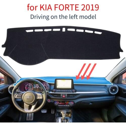 For KIA Forte 2019 2020 BD Anti-Slip Mat Dashboard Protective Cover Pad Sunshade Non-Slip Dashmat Carpet Accessories