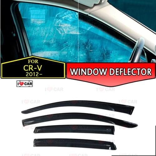 Window deflector for Honda CR-V 2012- car window deflector wind guard vent sun rain visor cover car styling decor