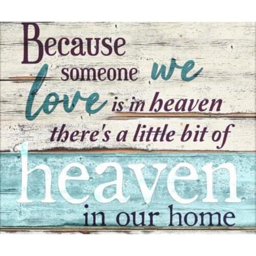 Full square Drill 5D DIY Diamond Painting" love & heaven" Cross Stitch Mosaic Needlework Art Diamond Embroidery wall picture