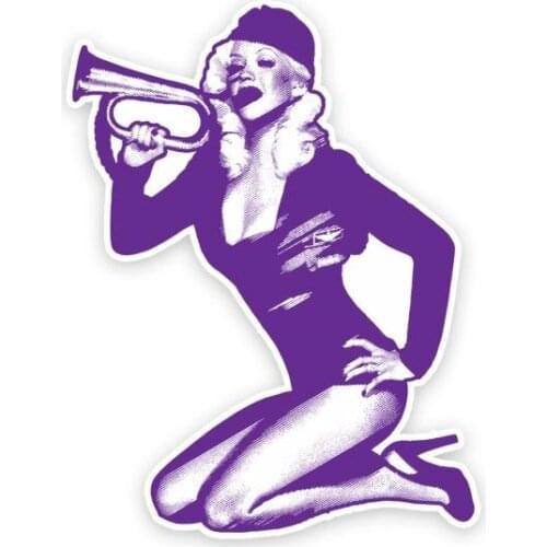 Pop Art Girl Sticker Plane Extreme