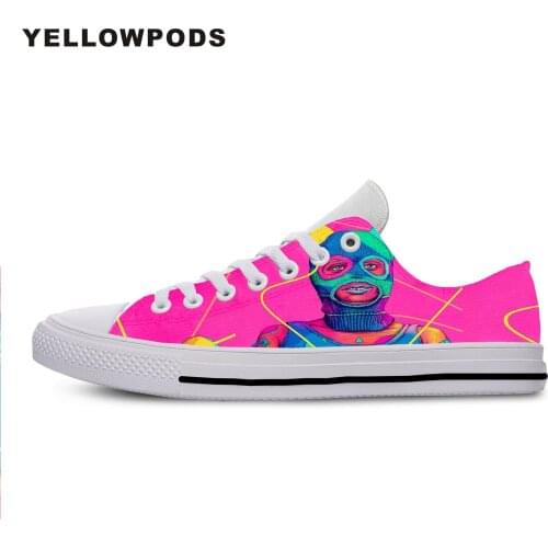 Womens Flats Canvas Shoes Abstract Art Unisex Visual Feast Hip Hop Style Hot Sale Custom Logo Image Printing Breathable Shoes