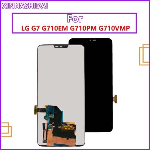 6.1" LCD Replace Screen For LG G7 ThinQ G710EM G710PM G710VMP LCD Display Touch Screen Digitizer Assembly For LG G7 G710 Repair