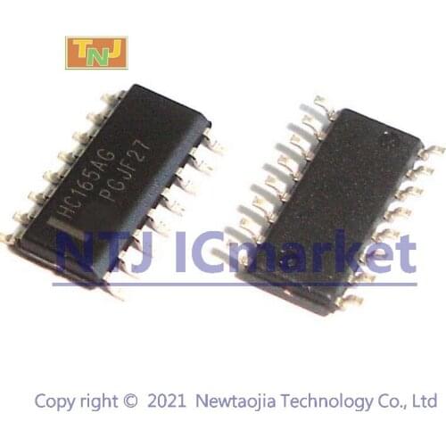 10 PCS MC74HC165ADR2G SOP-14 HC165AG 74HC165 8−Bit Serial or Parallel−Input IC CHIP