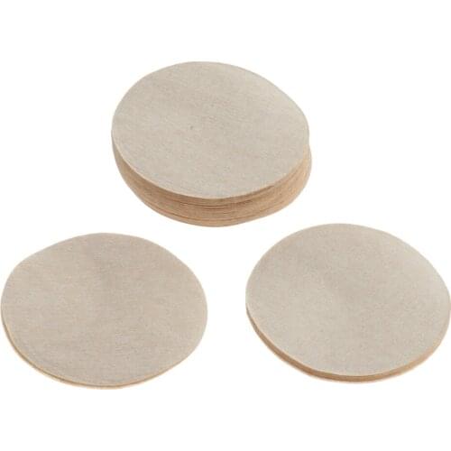 100pcs Unbleached Coffee Filter Paper For Vietnamese Mocha Coffee Maker