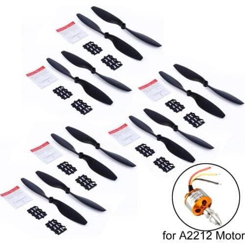 12pcs 10x4.5 1045 1045R Propeller Replacement Props for DJI F450 F550 Multi-Copter RC Camera Drone Spare Parts CW CCW Wing Kits