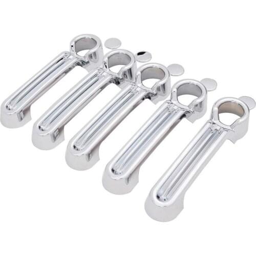 4 Door Pull Handle Cover & Tailgate Handle Cover for 2008-2017 Jeep Wrangler JK / 2008-2012 Jeep Liberty / 2007-2011 Dodge Nitro