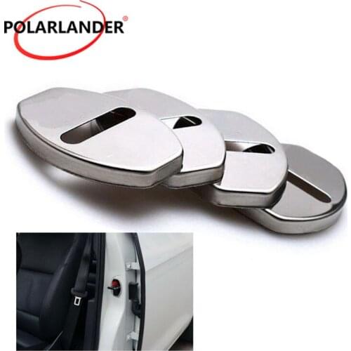 4pcs car styling car door lock for audi 2002-2017 a6 c5 a4 b6 a4 b8 a4 b7 a4 b5 a6 c6 audi 80 A3 a5 q5