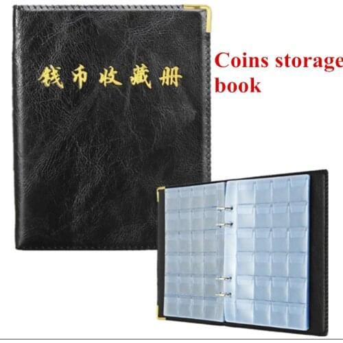 480 Pockets Coins Collection Album Book Coin Holder Albums Collecting Money Organizer Mini Penny Coin Storage Bag Gifts