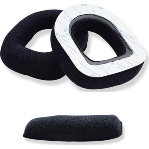Ear Pads Headphone Earpads For -Logitech -Astro A10 Ear Pads Headphone Earpads Replacement Headband Cushion Repair Parts
