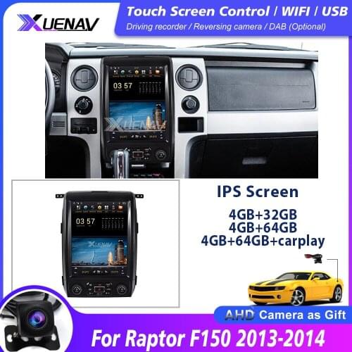 Car stereo multimedia radio player For Raptor F150 2013 2014 GPS navigation 2 Din Android Car DVD Player