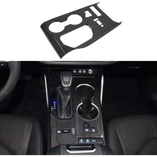 Car Central Control Gear Panel Box Gear Shift Panel Trim Cover for Toyota Highlander 2021-2022