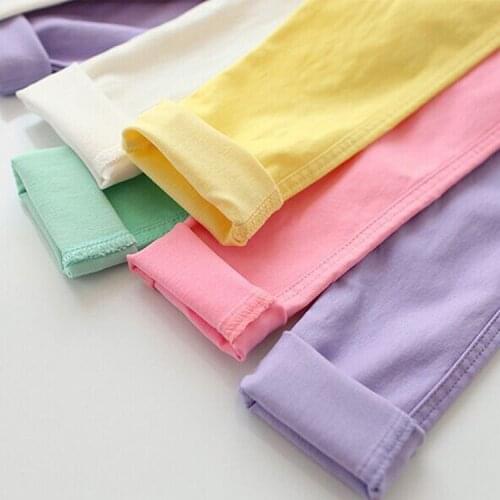 Pants Capris Pencil Pants For Girls 2020 Fashion Cotton Slim-Fitting Pants For Children Leggings Best Valentine Girl clothing