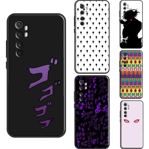Bucciarati JoJos Bizarre Adventure Case For POCO M3 Pro F2 F3 X3 Cover Bag For Xiaomi Mi 11 Pro 10T Mi 11 Ultra Note 10 Lite